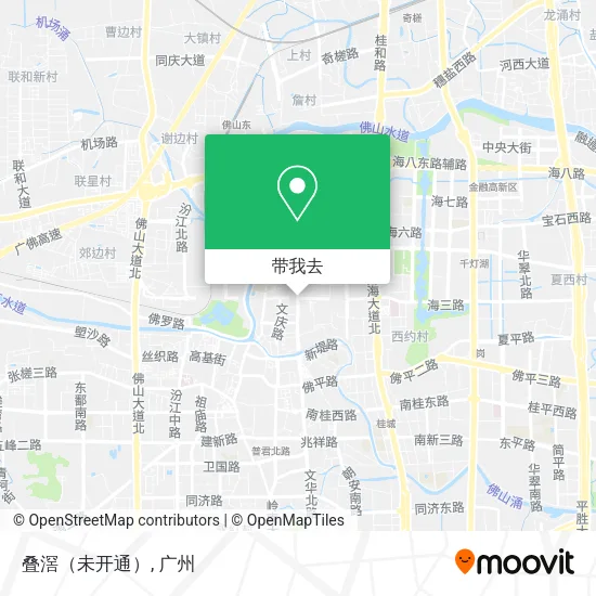 叠滘（未开通）地图
