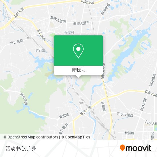 活动中心地图