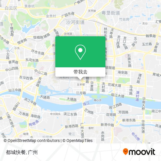 都城快餐地图