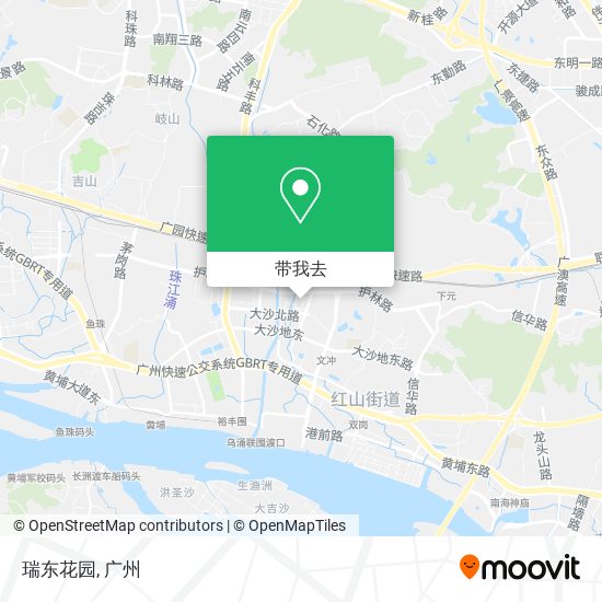 瑞东花园地图