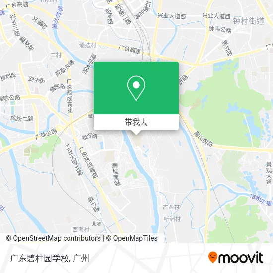 广东碧桂园学校地图