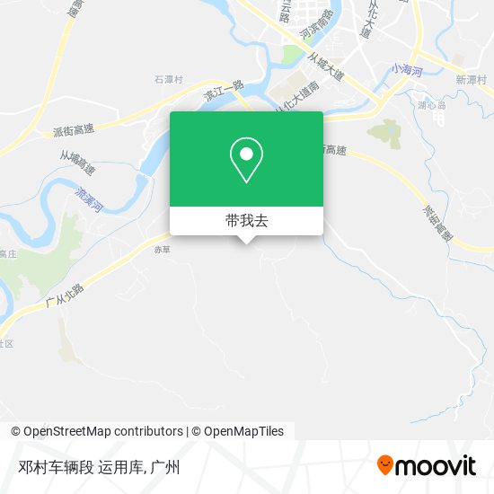 邓村车辆段 运用库地图