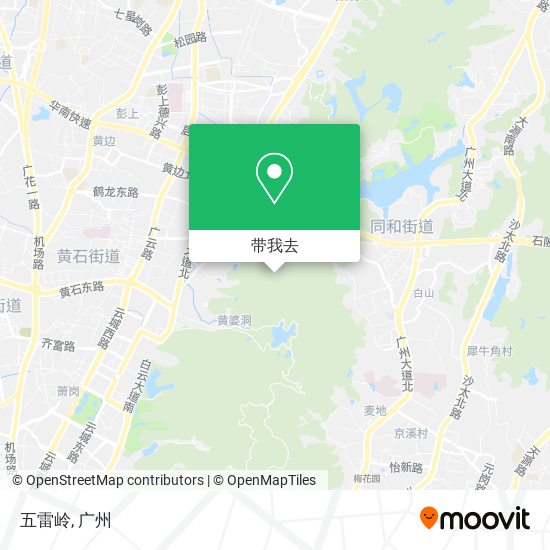 五雷岭地图