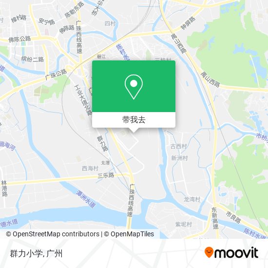 群力小学地图