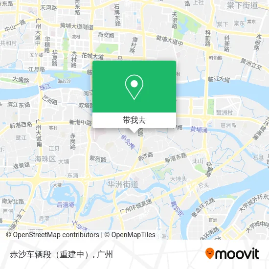 赤沙车辆段（重建中）地图