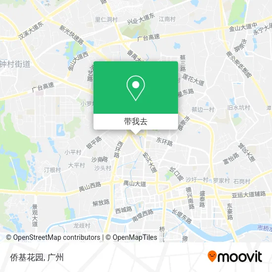 侨基花园地图