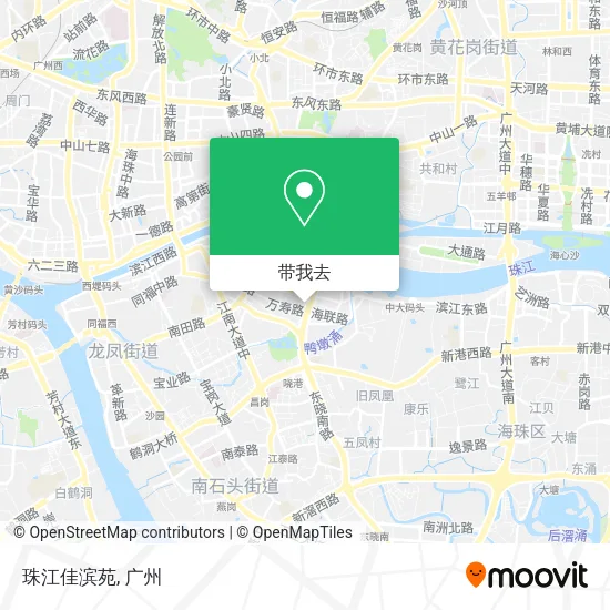 珠江佳滨苑地图