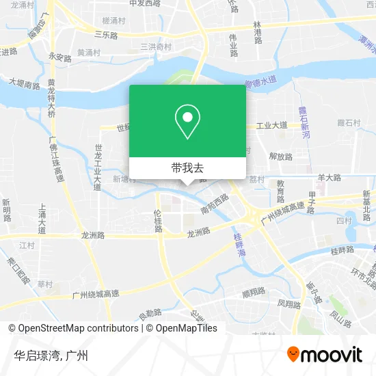 华启璟湾地图