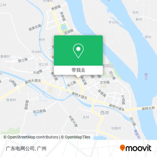 广东电网公司地图