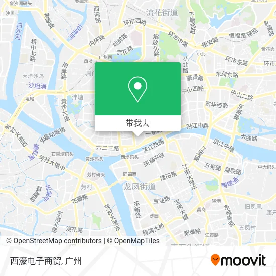 西濠电子商贸地图