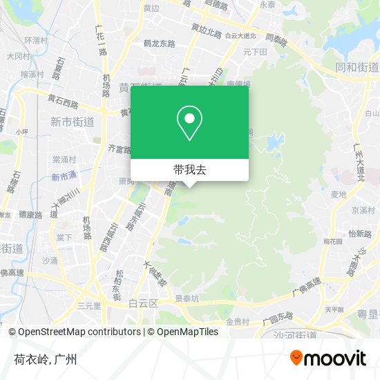 荷衣岭地图