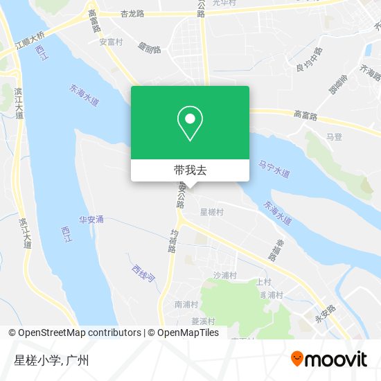 星槎小学地图