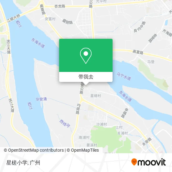 星槎小学地图