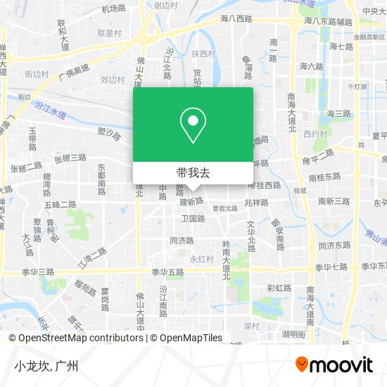 小龙坎地图