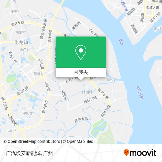 广汽埃安新能源地图
