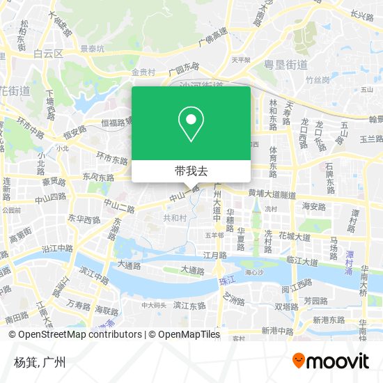 杨箕地图