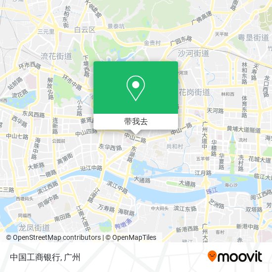 中国工商银行地图