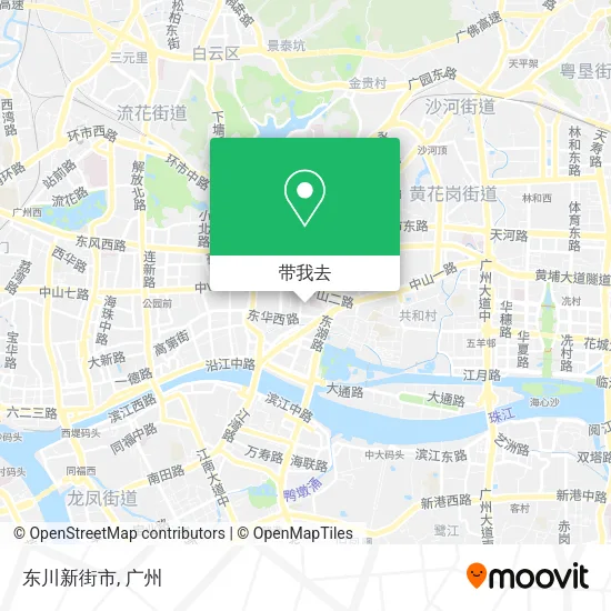 东川新街市地图
