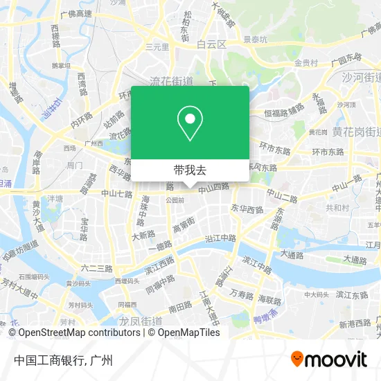 中国工商银行地图