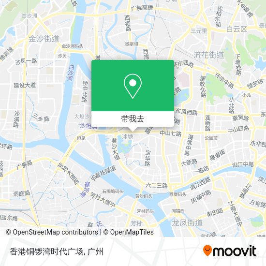 香港铜锣湾时代广场地图