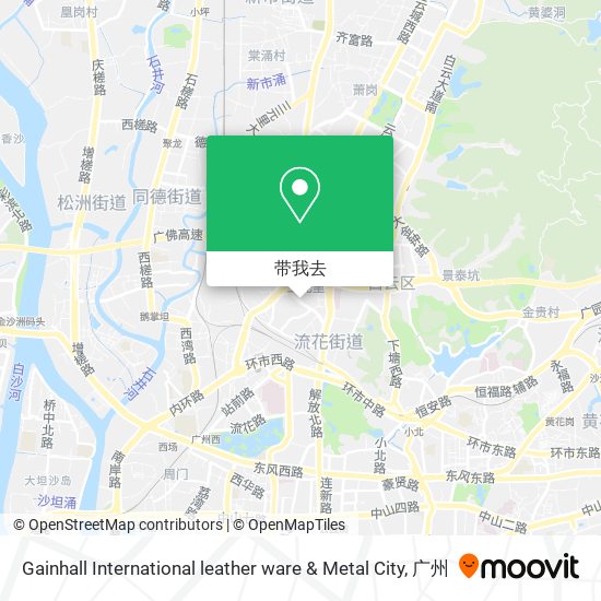 Gainhall International leather ware & Metal City地图