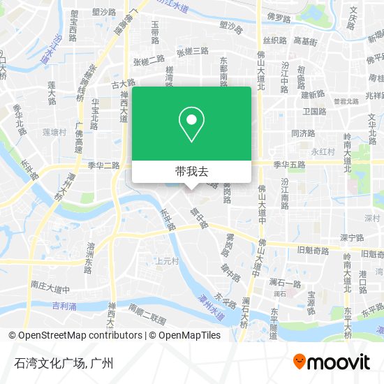 石湾文化广场地图