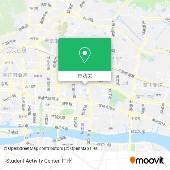 Student Activity Center地图