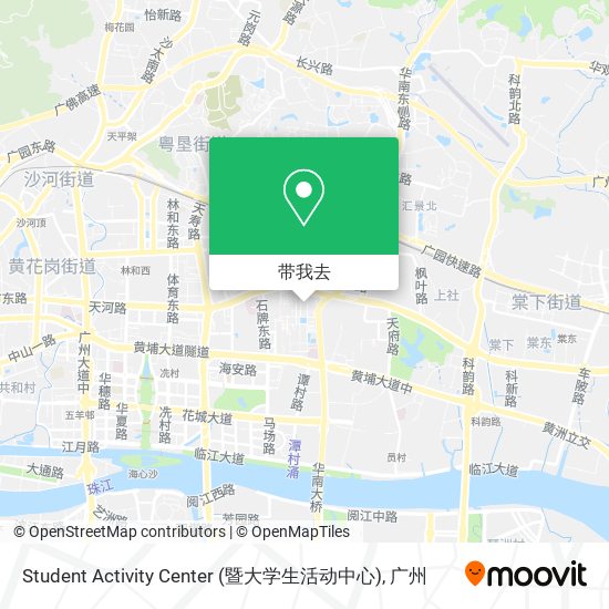 Student Activity Center (暨大学生活动中心)地图