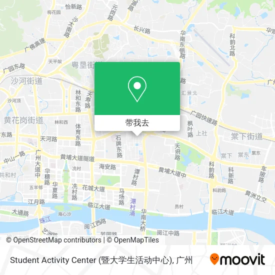 Student Activity Center (暨大学生活动中心)地图