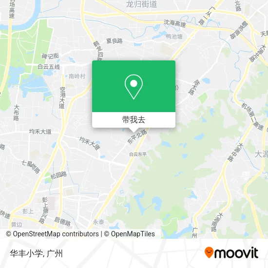 华丰小学地图