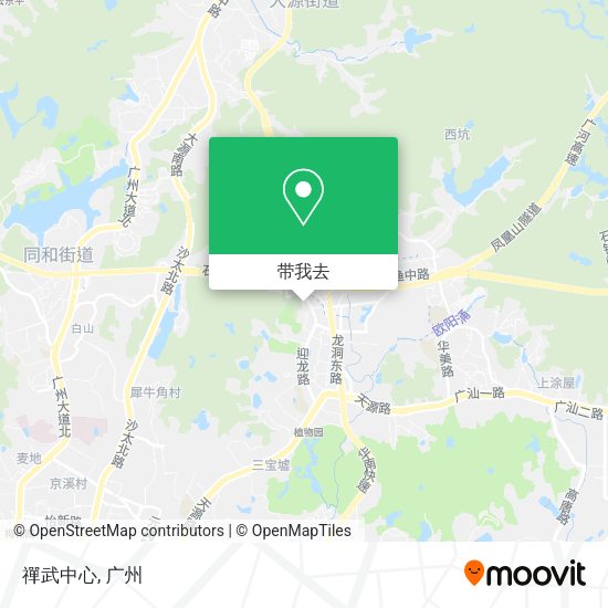 禪武中心地图