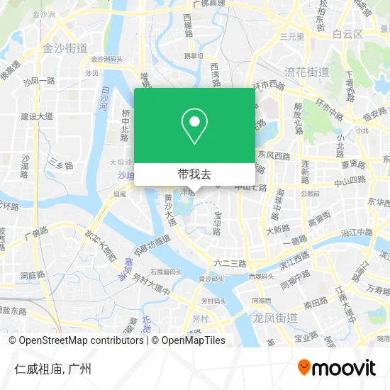 仁威祖庙地图