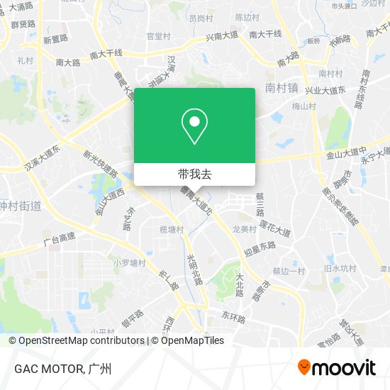 GAC MOTOR地图