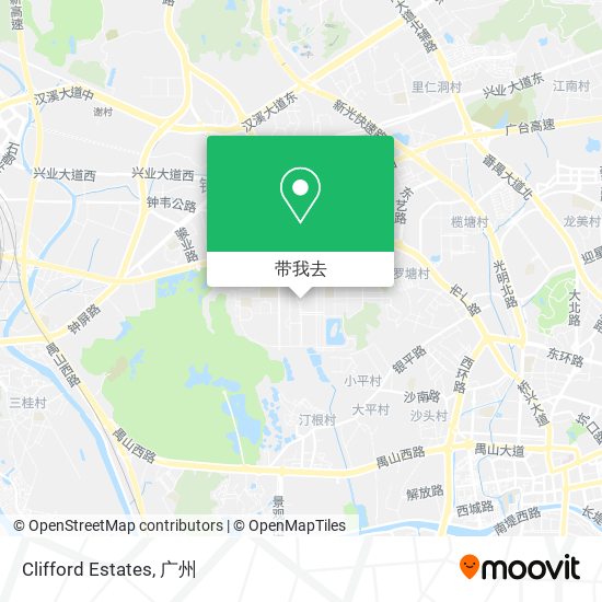 Clifford Estates地图