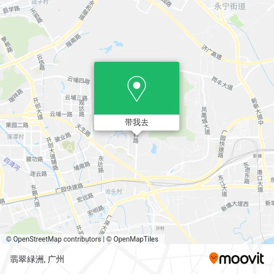 翡翠緑洲地图