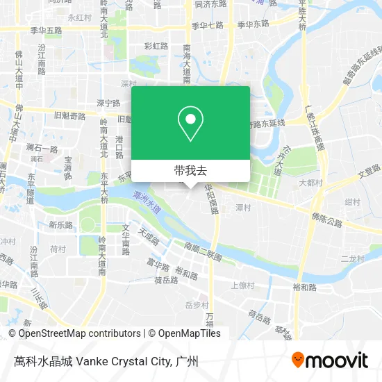 萬科水晶城 Vanke Crystal City地图