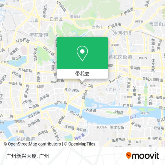 广州新兴大厦地图