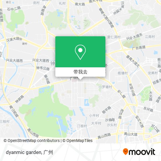 dyanmic garden地图
