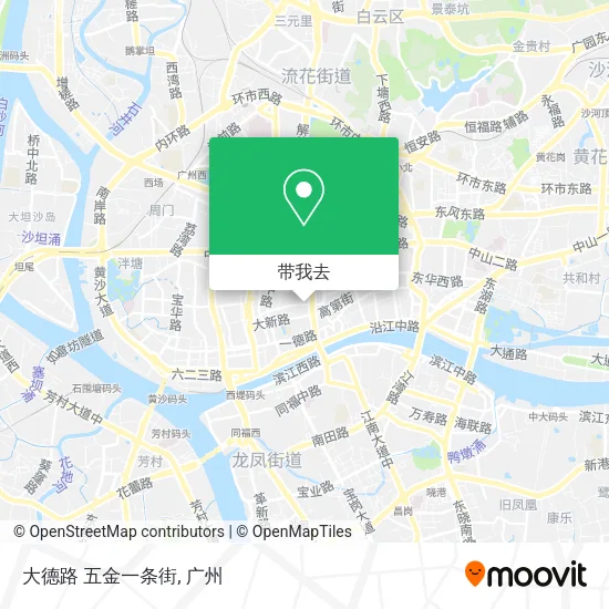 大德路 五金一条街地图
