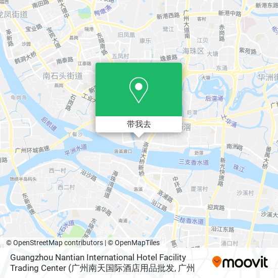 Guangzhou Nantian International Hotel Facility Trading Center地图
