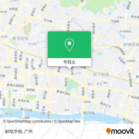 邮电学校地图