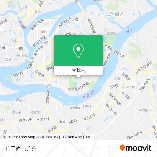 广工教一地图
