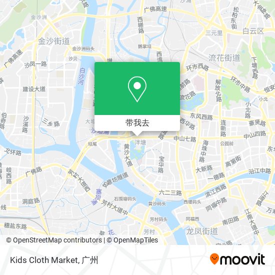 Kids Cloth Market地图