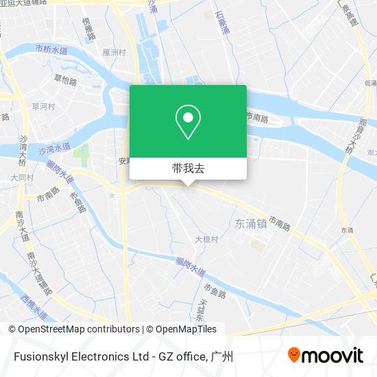 Fusionskyl Electronics Ltd - GZ office地图