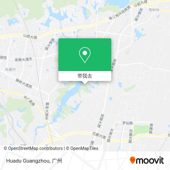Huadu Guangzhou地图