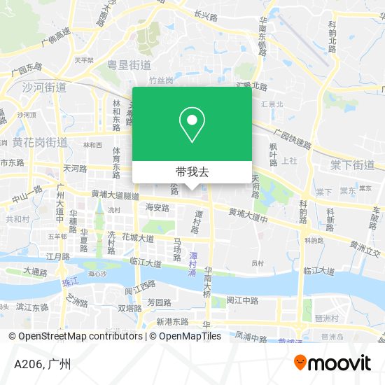 A206地图