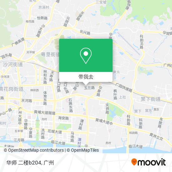 华师 二楼b204地图