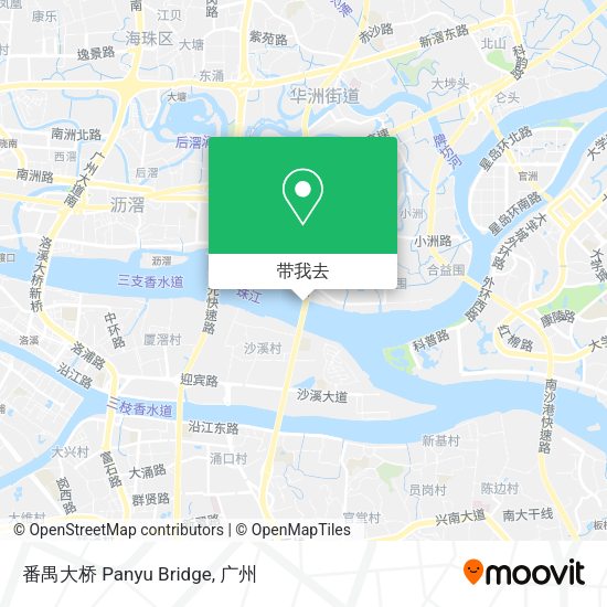 番禺大桥 Panyu Bridge地图