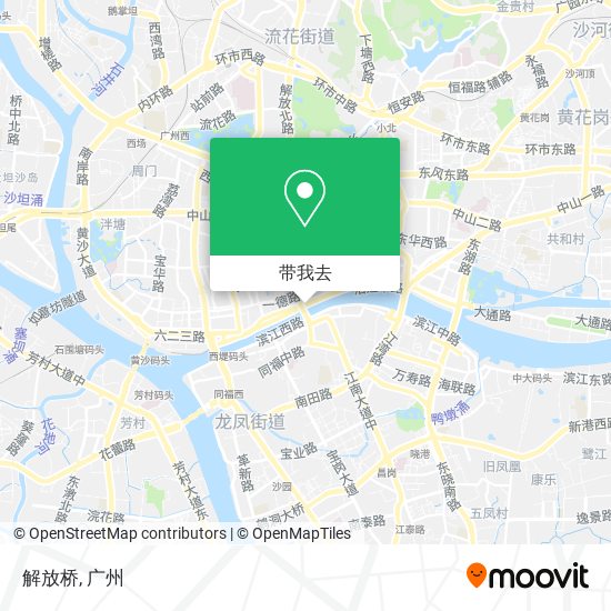 解放桥地图