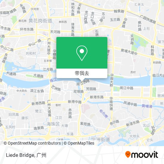 Liede Bridge地图